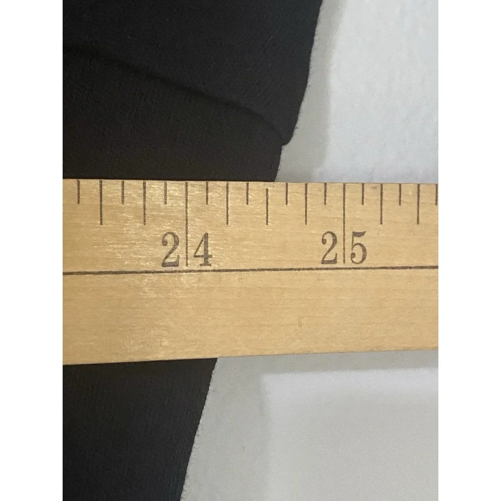 NEW‎ Karen Scott Plus Size 3/4-Sleeve Henley Top, Deep Black Sz-2X Plus Size - Picture 8 of 9